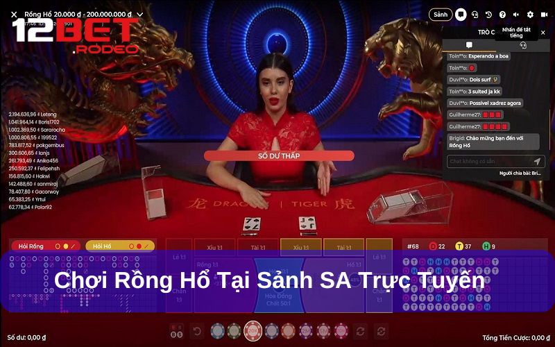 SA Trực Tuyến – Sảnh Cược Đình Đám Nên Trải Nghiệm 2025 7 Rồng Hổ là trò chơi được yêu thích tại SA trực tuyến
