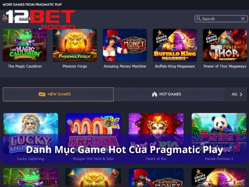 Sản phẩm giải trí nổi bật chỉ có tại Pragmatic Play