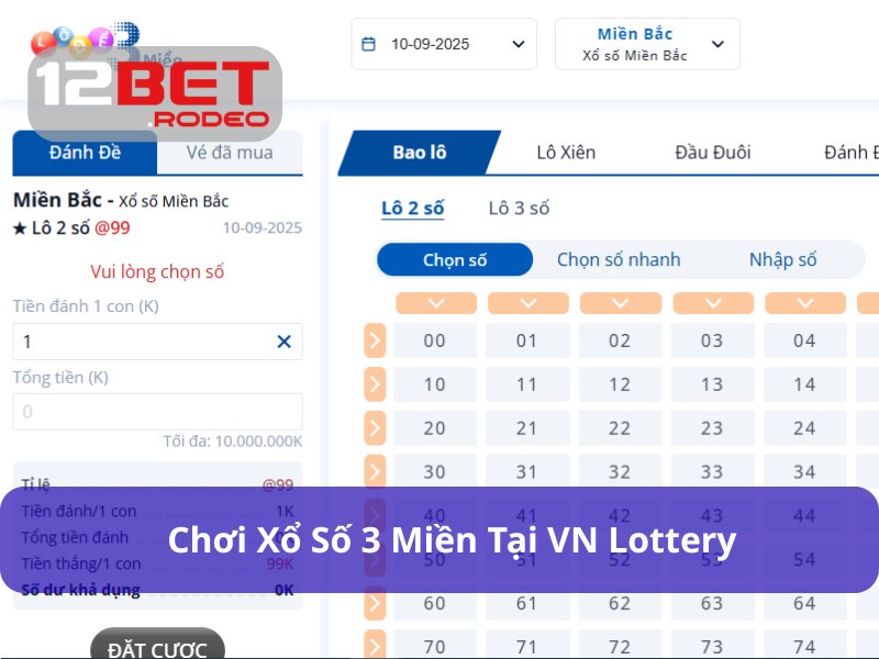 VN Lottery - Trải Nghiệm Kho Xổ Số Hấp Dẫn Mỗi Ngày 6 VN Lottery cung cấp xổ số 3 miền