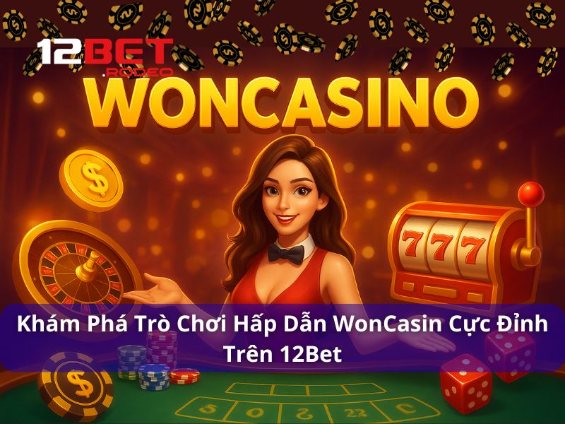 Khám phá trò chơi hấp dẫn WonCasin cực đỉnh trên 12Bet 1 Khám phá trò chơi hấp dẫn WonCasin cực đỉnh trên 12Bet