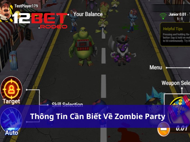Zombie Party - Game Slot Săn Thây Ma Tinh Quái Cực Đỉnh 5 Zombie Party là game slot nhập vai rất được yêu thích
